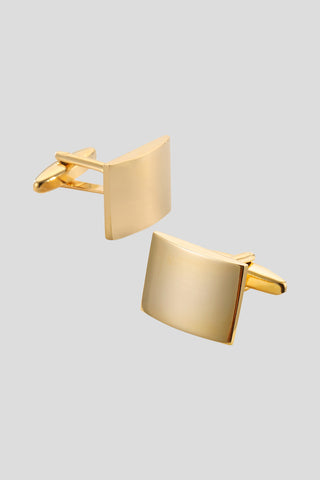 Guld manchetknapper SUIT CLUB