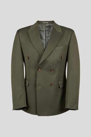 PRESTIGE grøn dobbeltradet blazer - SUIT CLUB