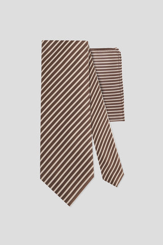 Accessory-pack (Beige og brunt stribet) suitclub.dk