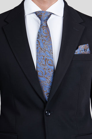 Accessory-pack (Brun & blå paisley) suitclub.dk