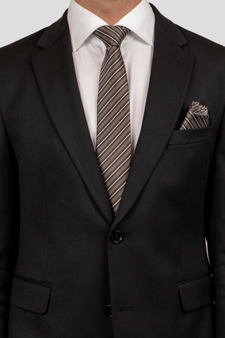 Accessory-pack (Brun & hvid stribet) suitclub.dk