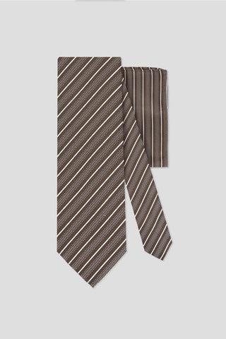 Accessory-pack (Brun & hvid stribet) suitclub.dk