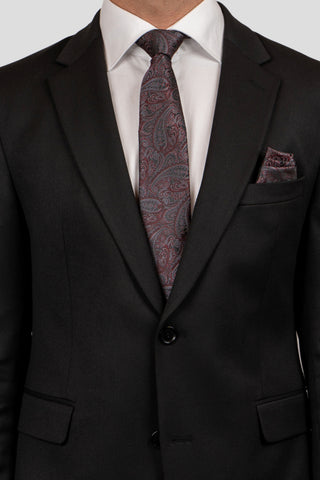 Accessory-pack (Sort & rød paisley) suitclub.dk