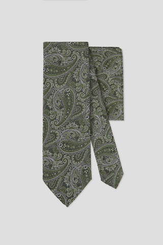 Accessory-pack (grøn & hvid paisley) suitclub.dk