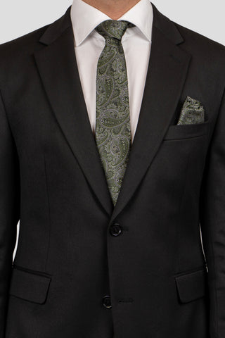 Accessory-pack (grøn & hvid paisley) suitclub.dk