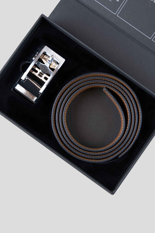 Sort bælte SUIT CLUB