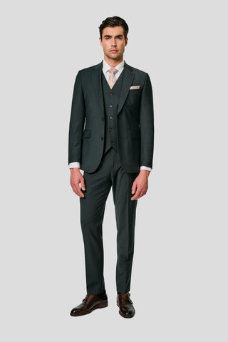 PREMIUM grønt three-piece jakkesæt PREMIUM