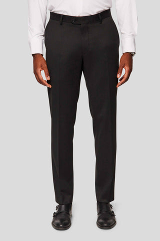 PRESTIGE sort dobbeltradet jakkesæt PRESTIGE