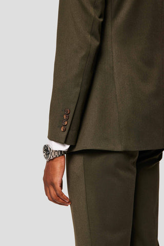 PRESTIGE grønt three-piece jakkesæt - SUIT CLUB