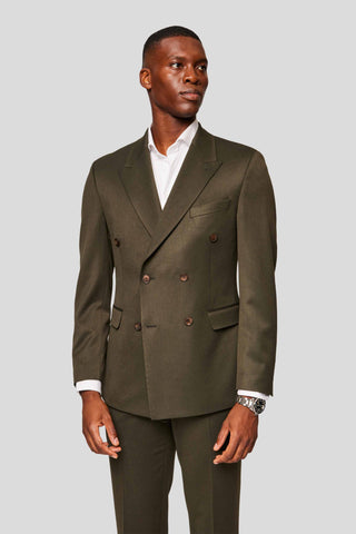 PRESTIGE grøn dobbeltradet blazer - SUIT CLUB