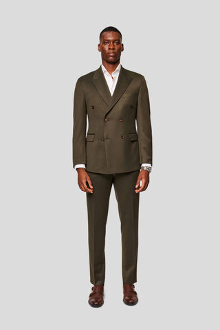 PRESTIGE grøn dobbeltradet blazer - SUIT CLUB