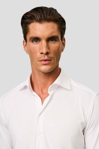 Signatur performance skjorte hvid slim SUIT CLUB