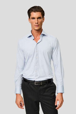 Signatur performance skjorte blå slim SUIT CLUB