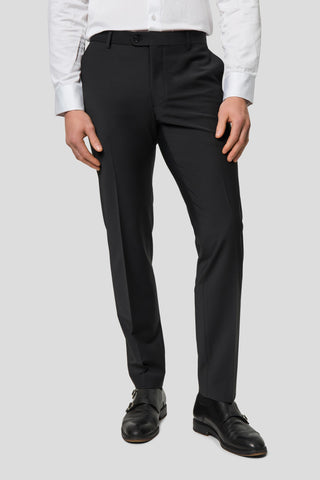 PREMIUM sort dobbeltradet jakkesæt PREMIUM