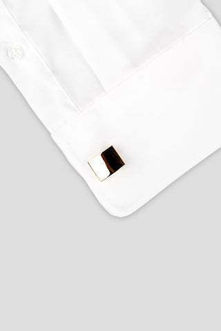 Guld manchetknapper SUIT CLUB