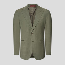 EXCLUSIVE grøn meleret blazer