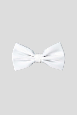 Hvid satin butterfly