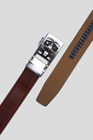 Brunt bælte SUIT CLUB