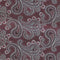 Bordeaux-Paisley-Seidenkrawatte