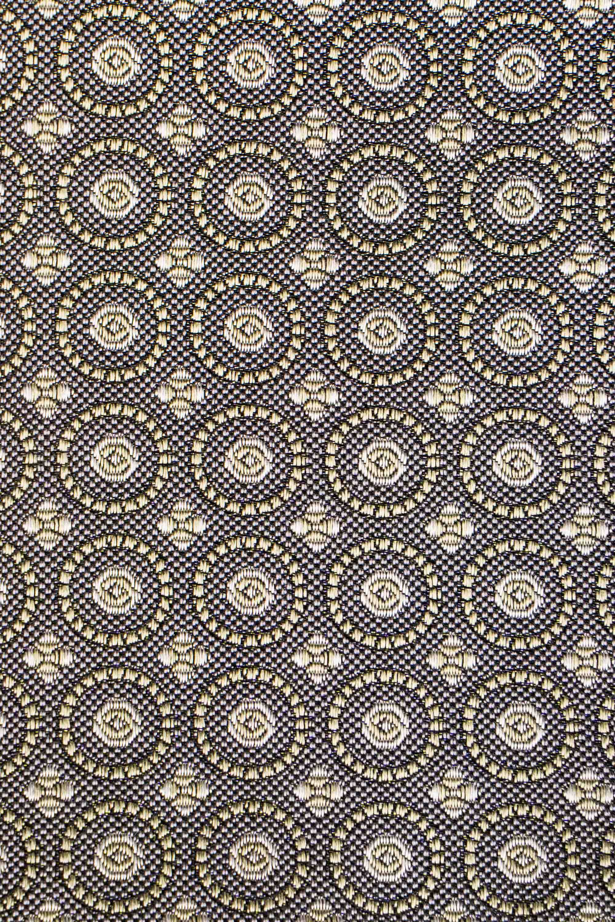 Slips & lommekluds pakke (Brun geometrisk i silke) suitclub.dk