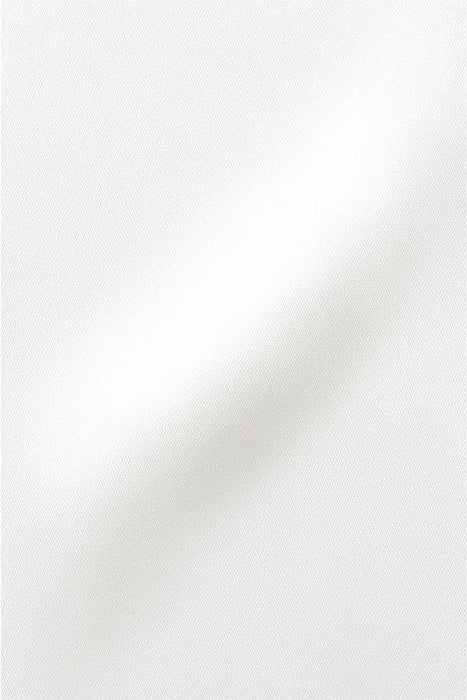 Hvid satin lommeklud PVD