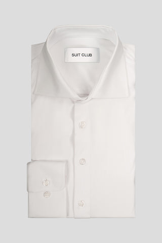 Signatur performance skjorte hvid slim SUIT CLUB