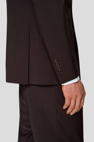 PREMIUM brun dobbeltradet blazer MBO