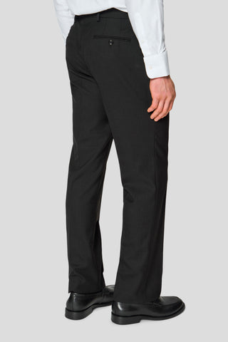 PREMIUM sort jakkesæt med sildeben PREMIUM