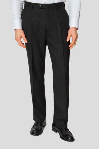 PREMIUM sort jakkesæt med sildeben PREMIUM