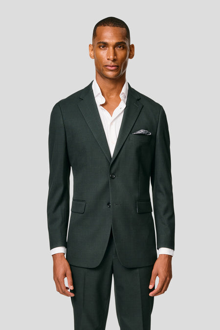 PRESTIGE grøn blazer med tern