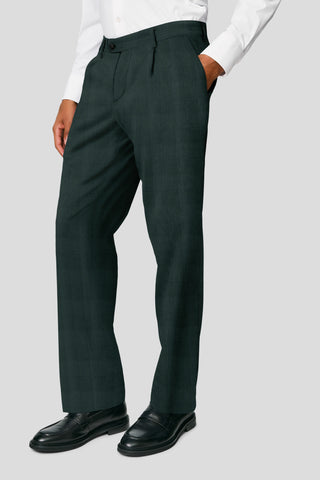 PRESTIGE grønne habitbukser med tern MBO