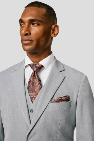 PRESTIGE lysegrå vest PRESTIGE