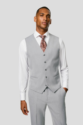 PRESTIGE lysegrå vest PRESTIGE