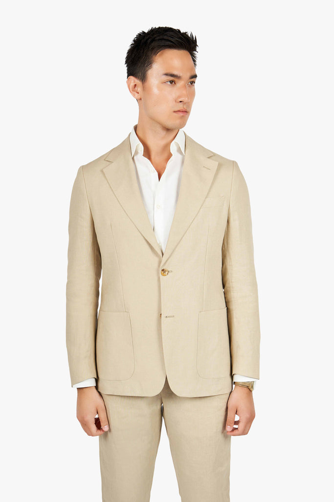 Skagen Sand hør blazer | 1999.00 kr | Suit Club