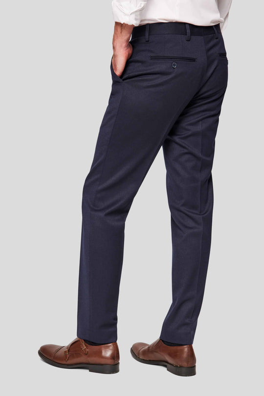 PRESTIGE navy three-piece jakkesæt MBO