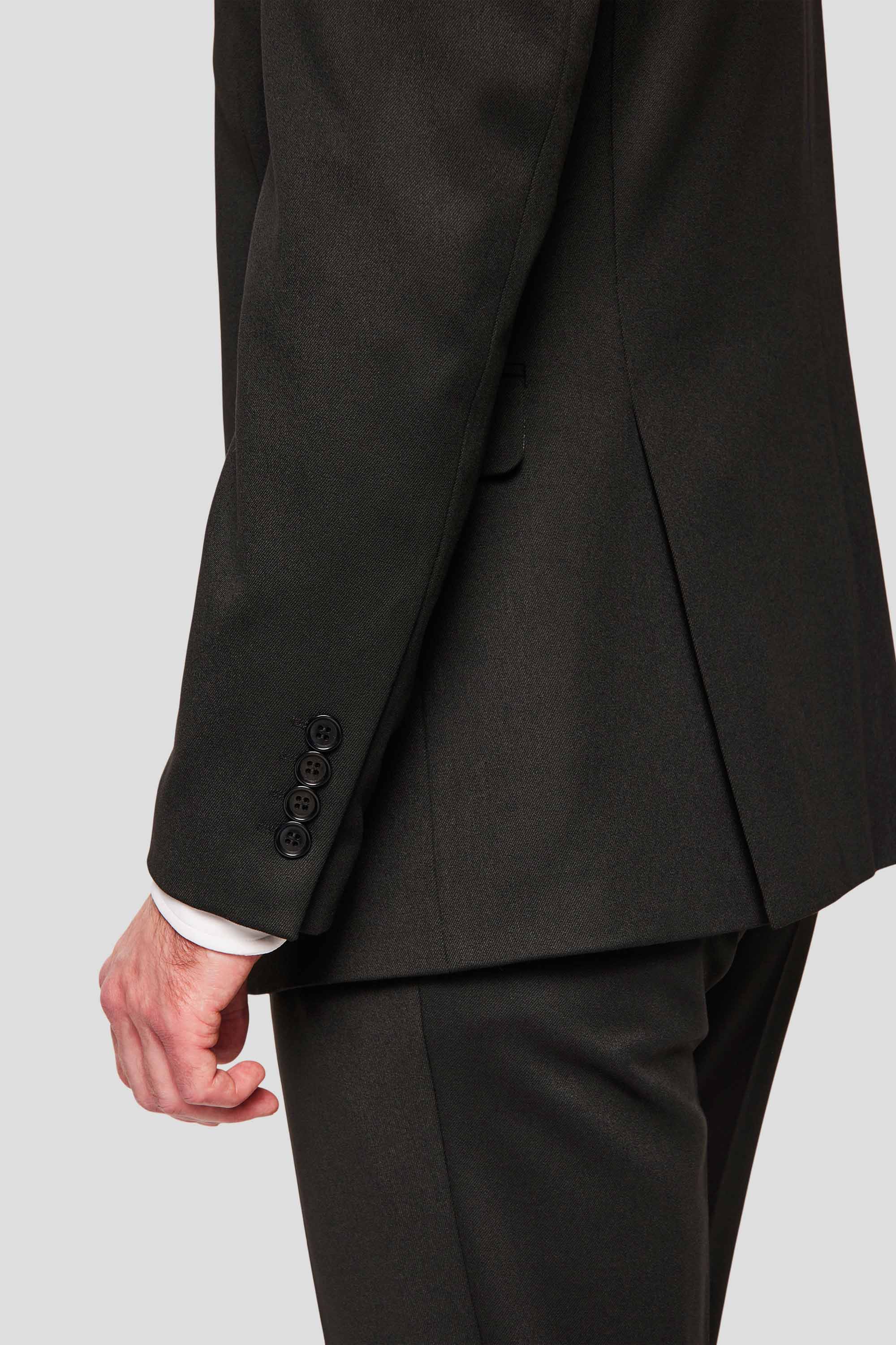 PRESTIGE sort jakkesæt MBO