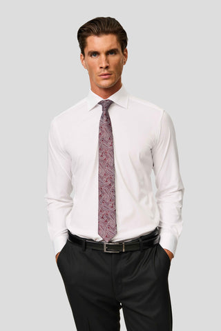 Signatur performance skjorte hvid slim SUIT CLUB