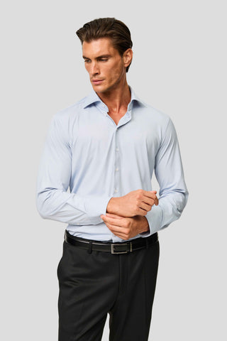 Signatur performance skjorte blå slim SUIT CLUB