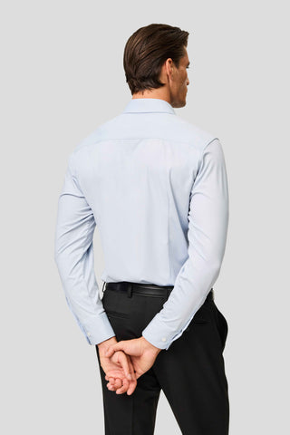Signatur performance skjorte blå slim SUIT CLUB