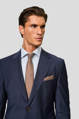 Signatur performance skjorte blå slim SUIT CLUB