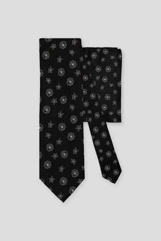 Accessory-pack (Sort med hvide blomster) suitclub.dk
