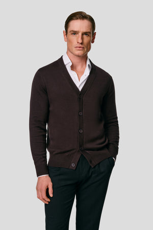 Brun cardigan
