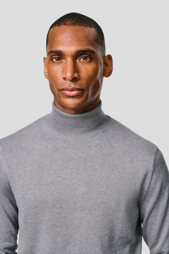 Grå turtleneck HVIID