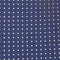 Marineblaues Einstecktuch mit goldenen Punkten