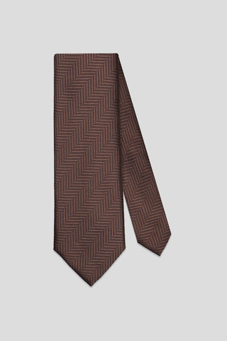 Brunt sildeben slips