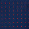 Slips & lommekluds pakke (Navy & rød prikket)