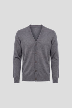 Grå cardigan