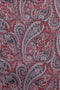Slips & lommekluds pakke (Sort & rød paisley)