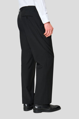 PREMIUM sort three-piece jakkesæt