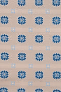 Accessory-pack (Beige & blåt blomstret)